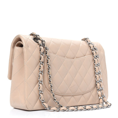 Chanel Lambskin Quilted Medium Double Flap Beige 3 of 22