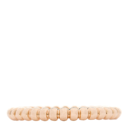 Van Cleef & Arpels 18K Yellow Gold Small Perlee Ring 49 4.75 1 of 4