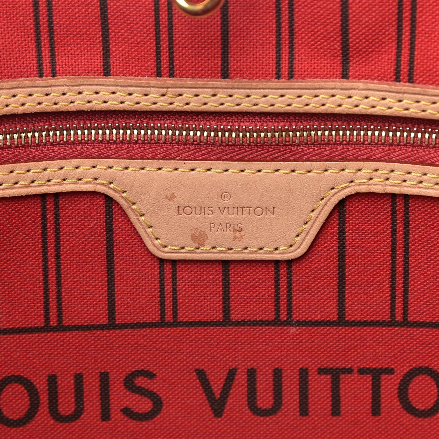 Louis Vuitton Monogram Neo Neverfull MM Cherry 5 of 10
