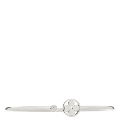 Louis Vuitton 18K White Gold Diamond Idylle Blossom Twist Bracelet 1 of 4
