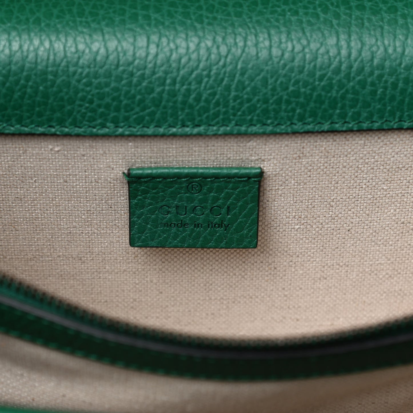 Pebbled Calfskin Small Dionysus Shoulder Bag Emerald