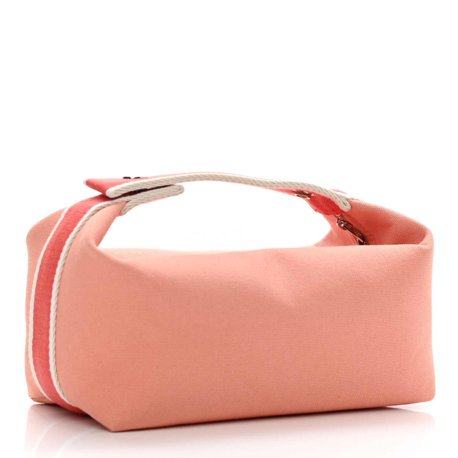 Hermes Canvas Small Bride-A-Brac Pouch Goyave 3 of 6