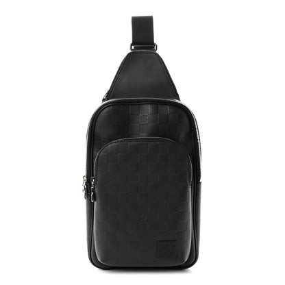 Louis Vuitton Damier Infini Avenue Sling Bag NM Onyx 1 of 10