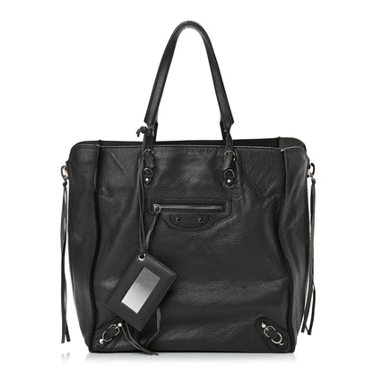 Balenciaga Veau Papier A5 Zip Around Tote Gris Fossile 1 of 19