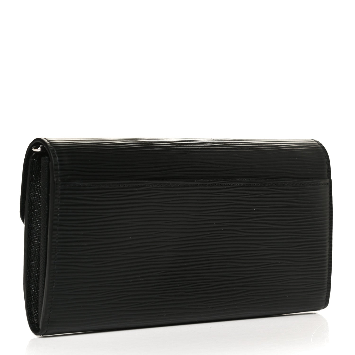 Louis Vuitton Epi Sarah Wallet NM Black 3 of 9