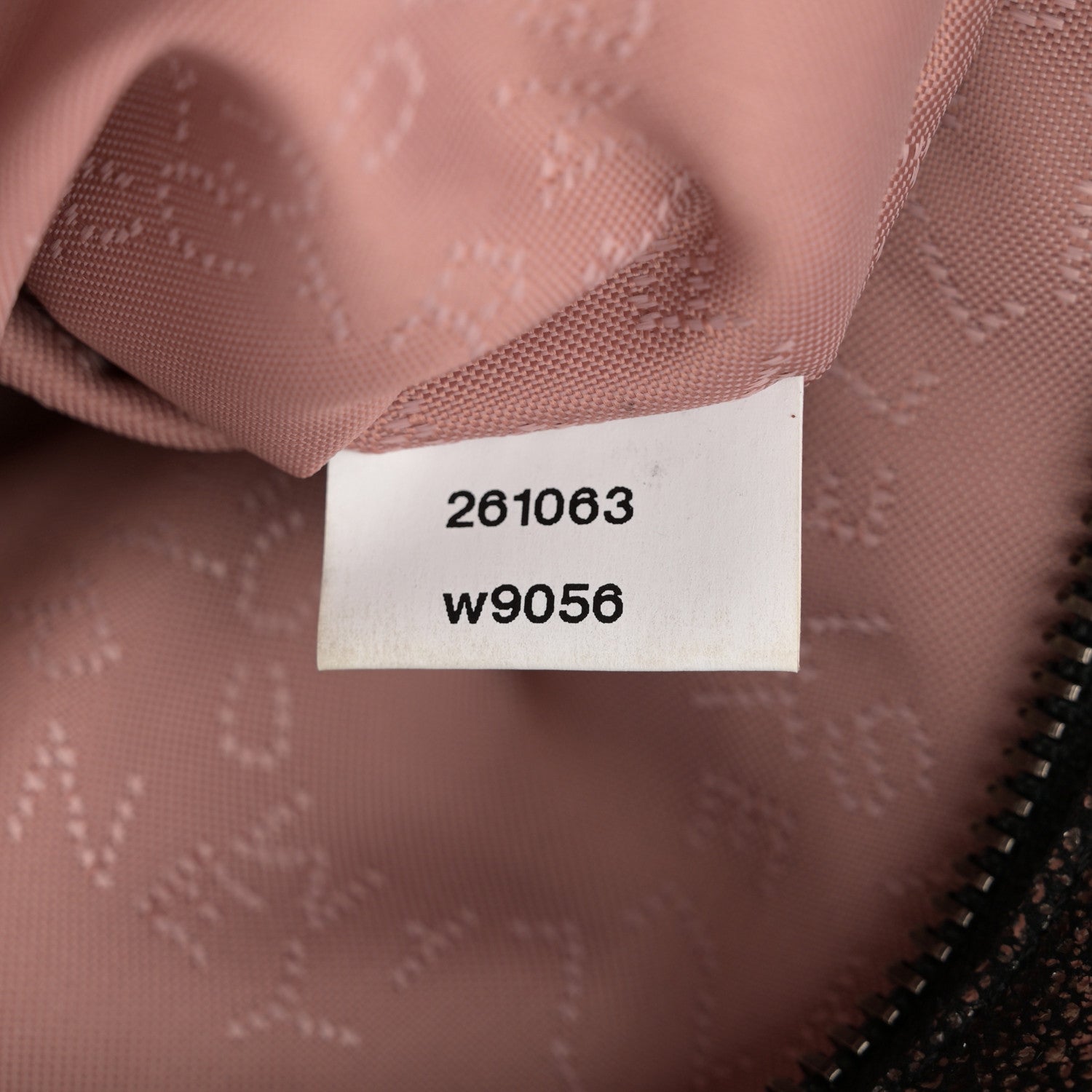 Stella McCartney Chamois Shiny Dotted Small Falabella Tote Ruthenium 7 of 10