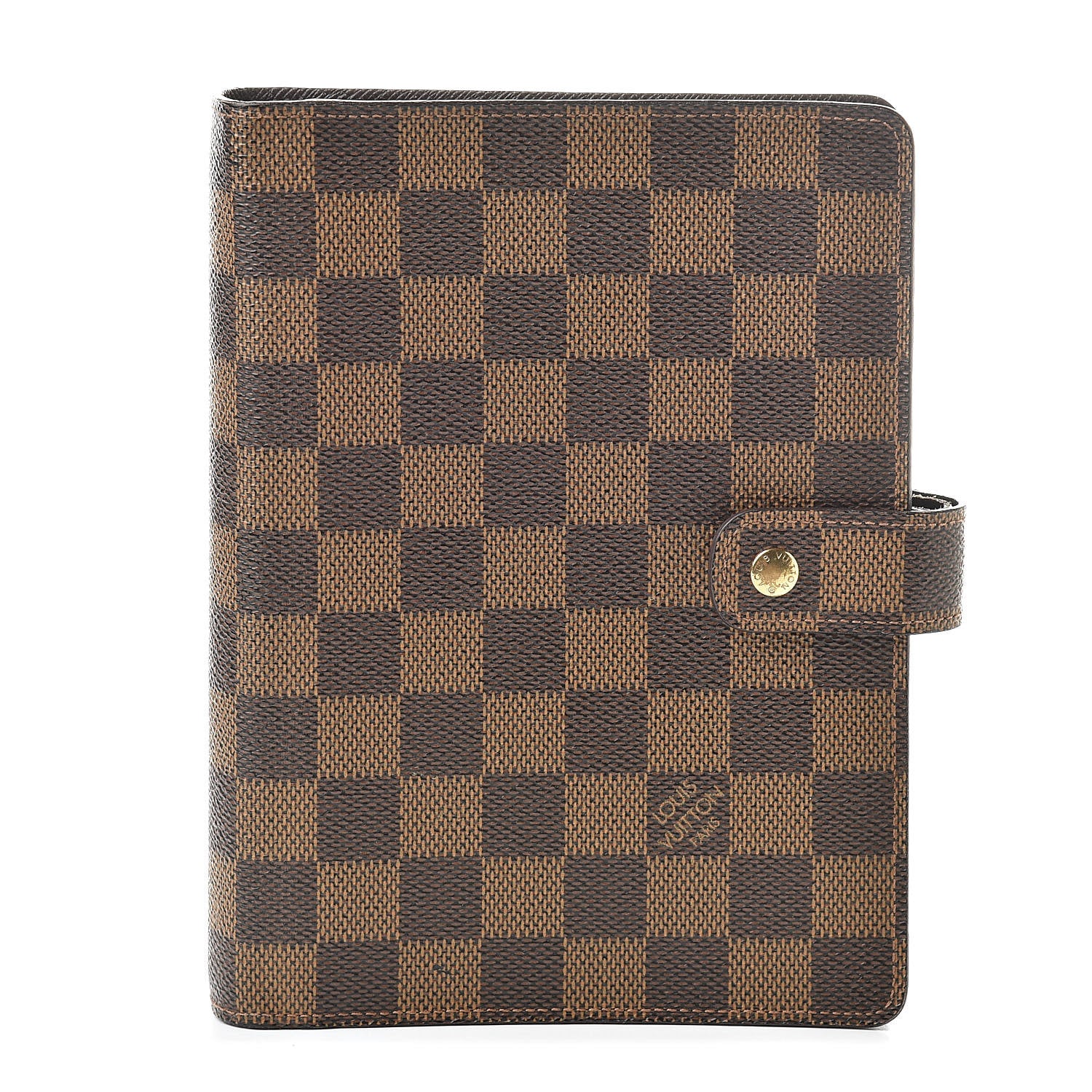 Louis Vuitton Damier Ebene Medium Ring Agenda Cover 1 of 10