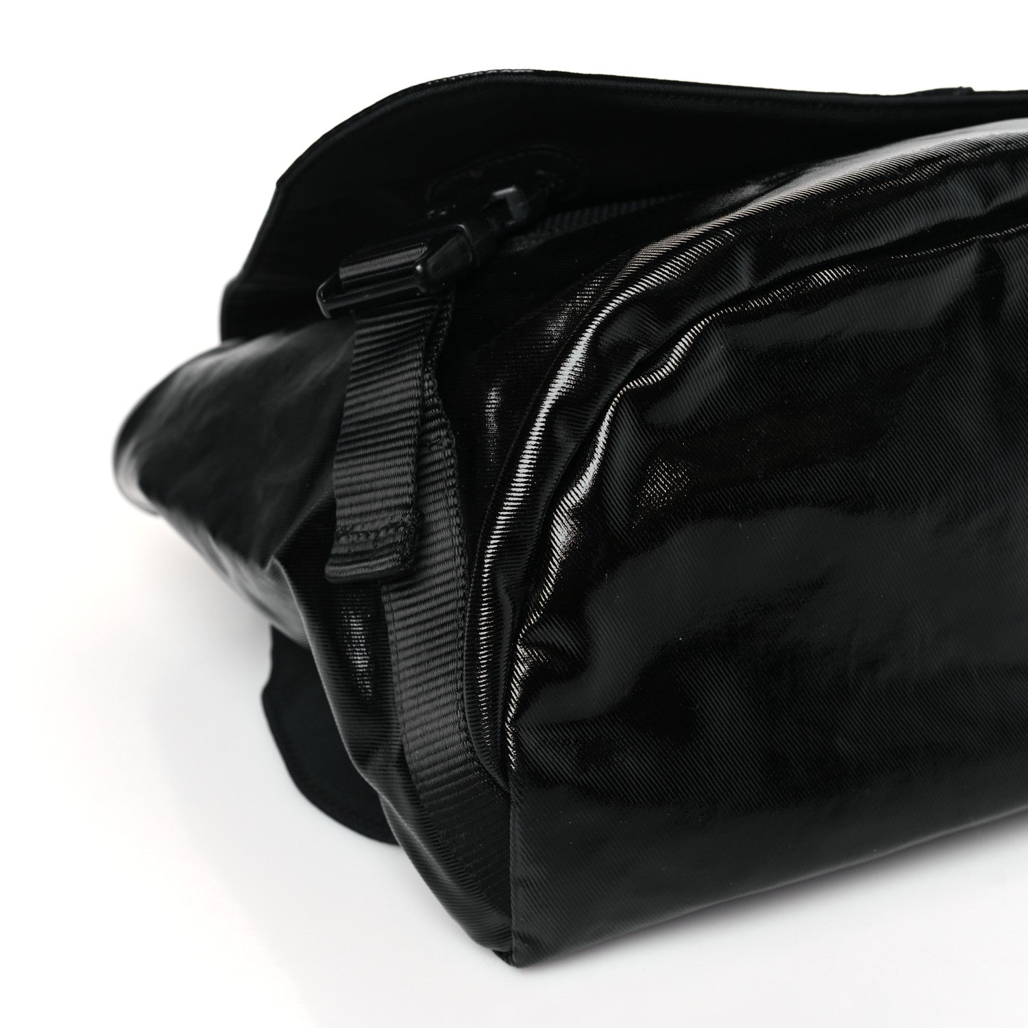 Chanel Coated Canvas Sport Messenger Black 7 of 8