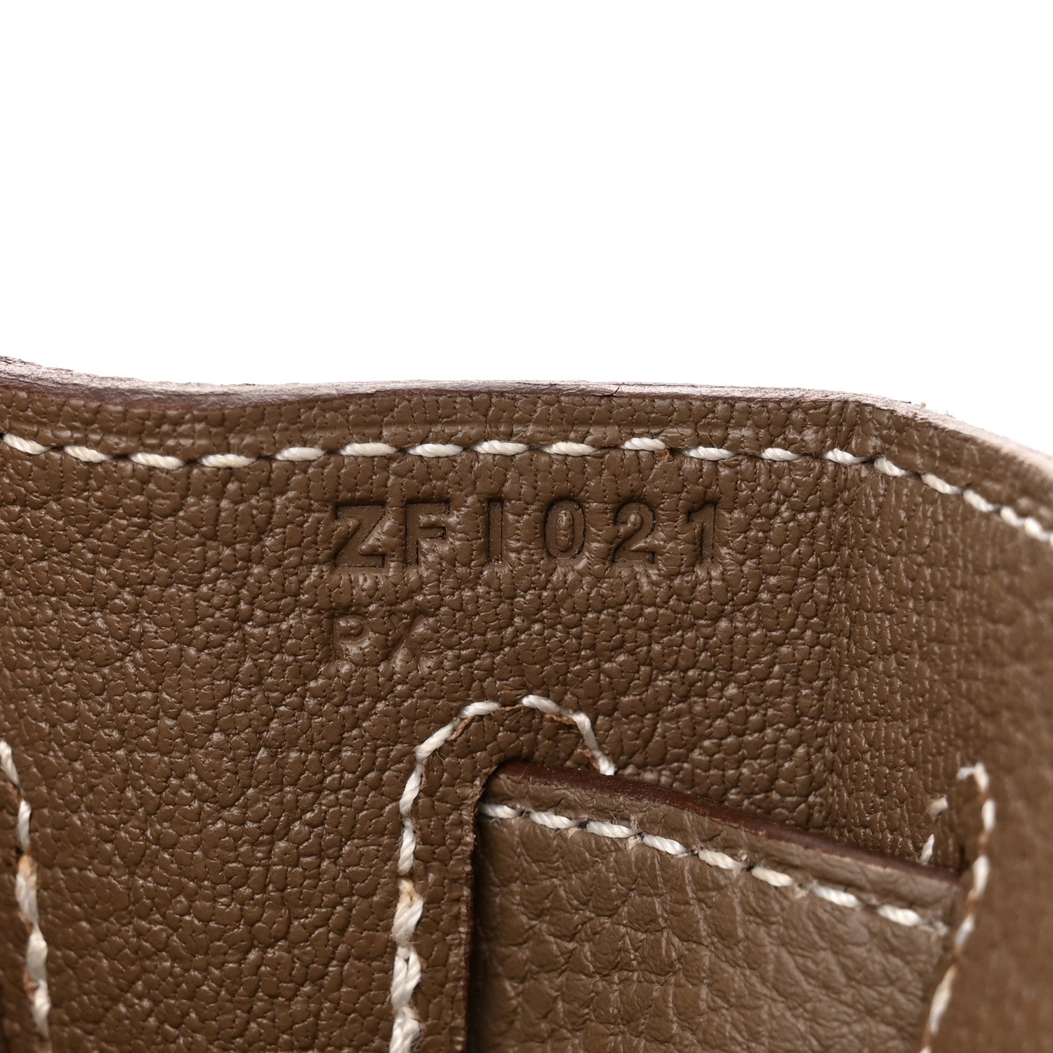 Hermes Togo Kelly Retourne 28 Etoupe 7 of 11