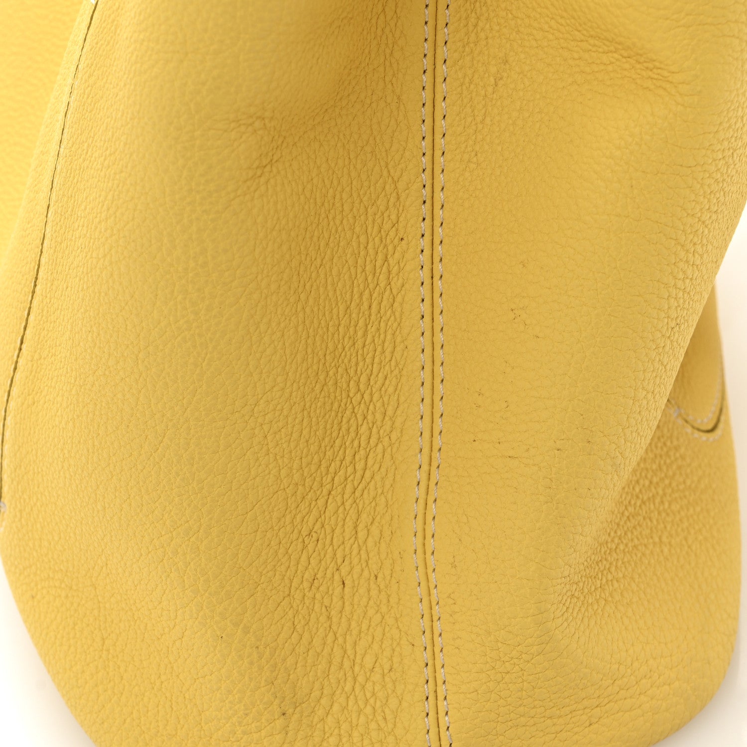 Loro Piana Grained Calfskin Bellevue Odessa Yellow 15 of 15