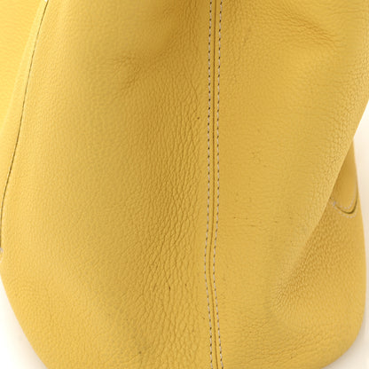 Loro Piana Grained Calfskin Bellevue Odessa Yellow 15 of 15