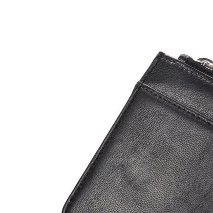 Chanel Sheepskin Quilted Mademoiselle Vintage Wallet On Chain WOC Black 8 of 14