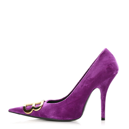 Balenciaga Velvet De Soie Pumps 37 1 of 8