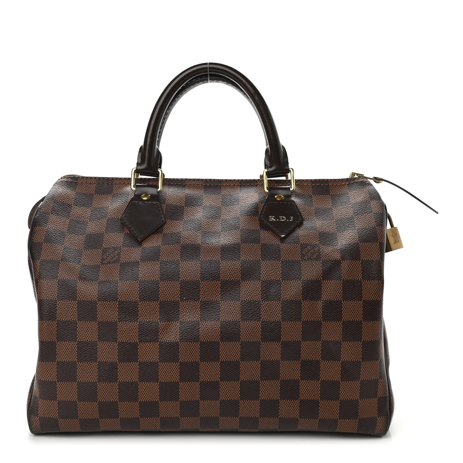 Louis Vuitton Damier Ebene Speedy 30 1 of 10