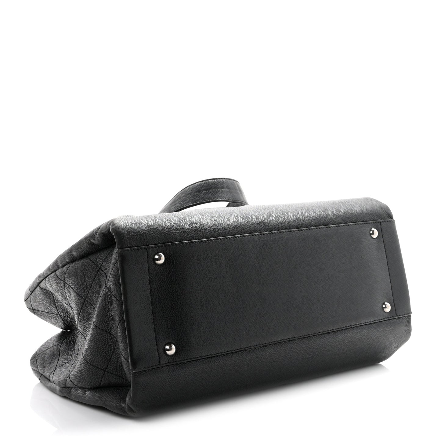 Caviar Executive Cerf Shopper Tote Black