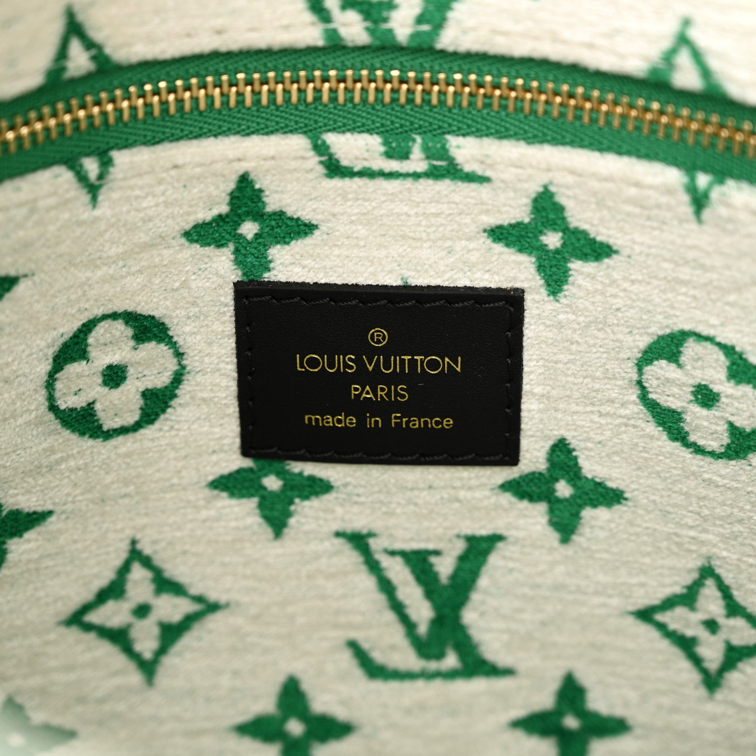 Louis Vuitton Jacquard Velvet Monogram Onthego PM Green 6 of 9