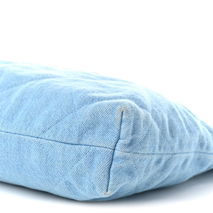 Chanel Denim Quilted Chanel 22 Light Blue 10 of 10