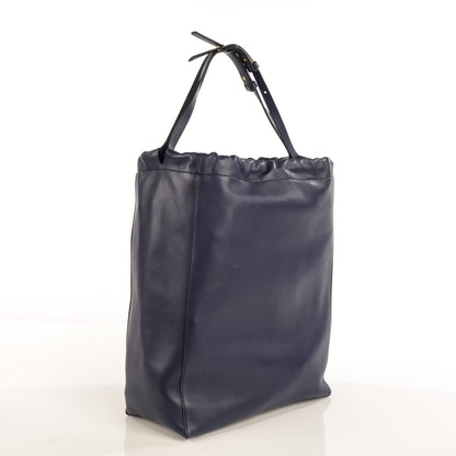 Celine Nappa Calfskin Shoulder Cabas Midnight 3 of 9