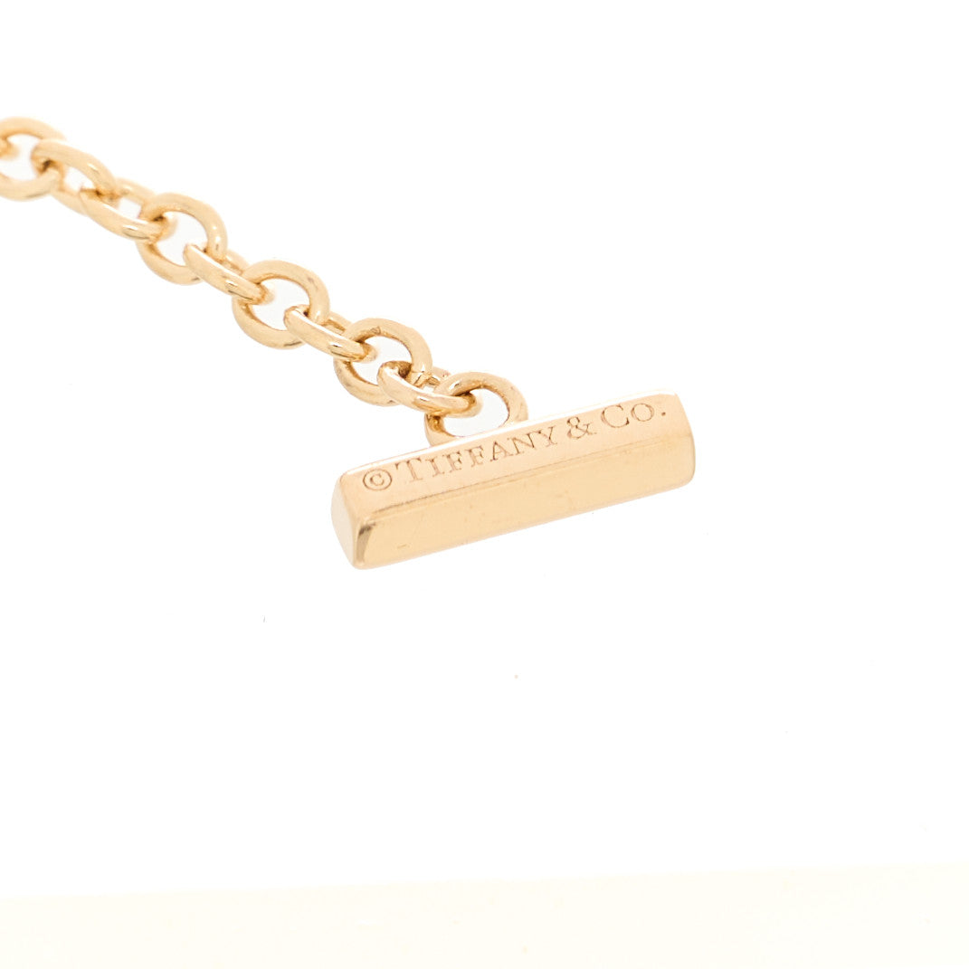 Tiffany 18K Rose Gold T Smile Bracelet 4 of 4