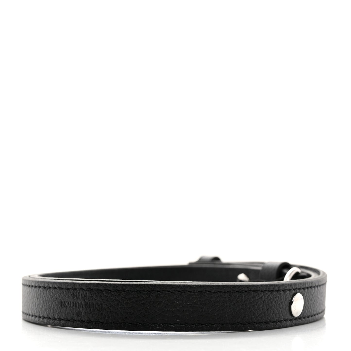Calfskin Buci Shoulder Strap Black