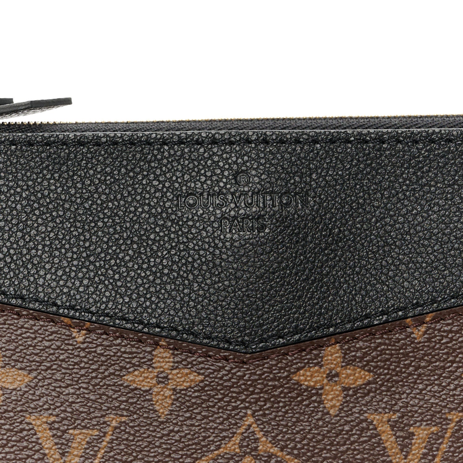 Louis Vuitton Monogram Daily Pouch Black 7 of 8