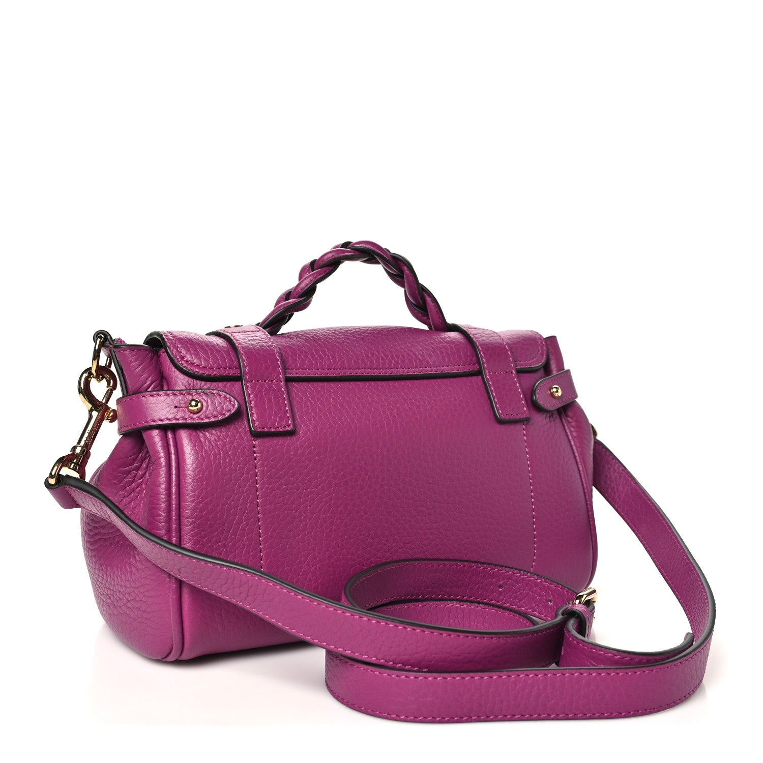 Mulberry Heavy Grain Mini Alexa Orchid Bloom 3 of 9