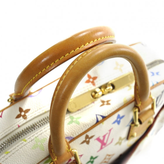 Monogram Multicolor Trouville White