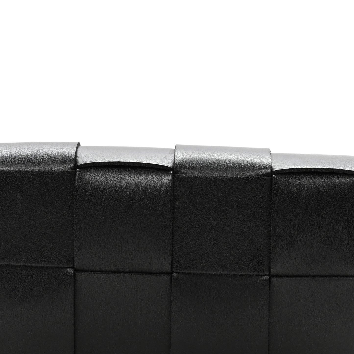 Nappa Maxi Intreccio The Belt Cassette Bag Black