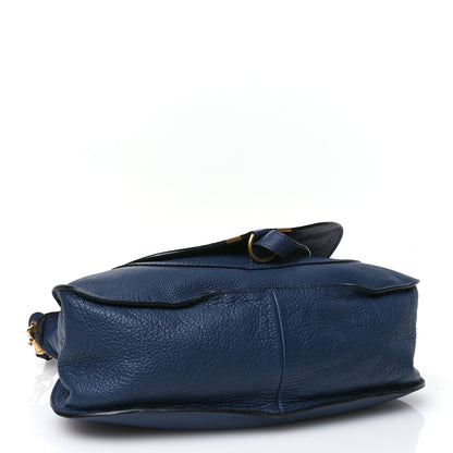 Chloe Calfskin Medium Marcie Satchel Royal Navy 4 of 13