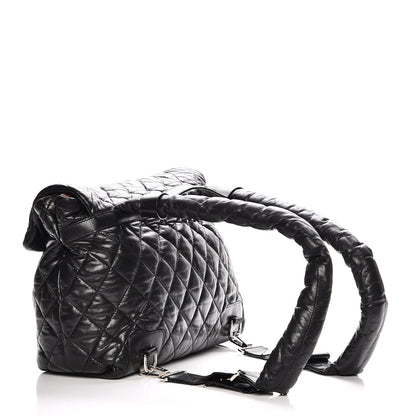 Chanel Lambskin Coco Cocoon Backpack Black 3 of 10