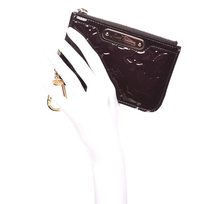 Louis Vuitton Vernis Key Pouch Amarante 2 of 8