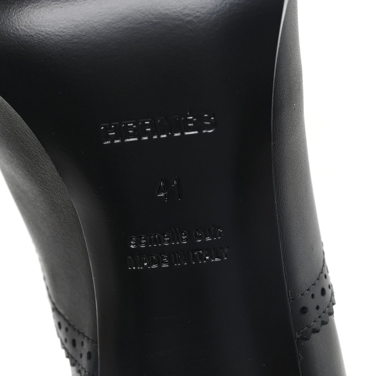 Calfskin Luna Pumps 41 Black