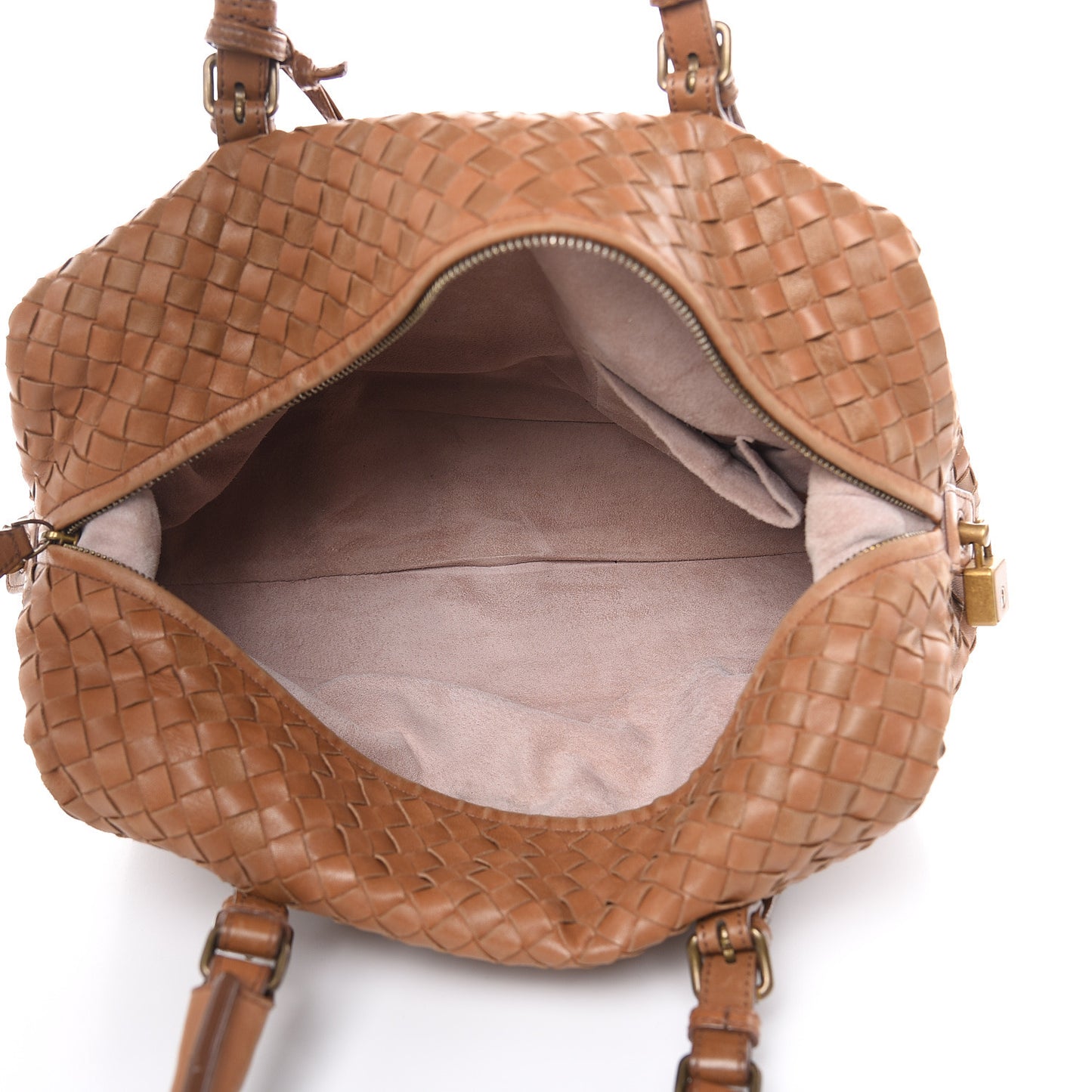 Nappa Intrecciato Montaigne Noce