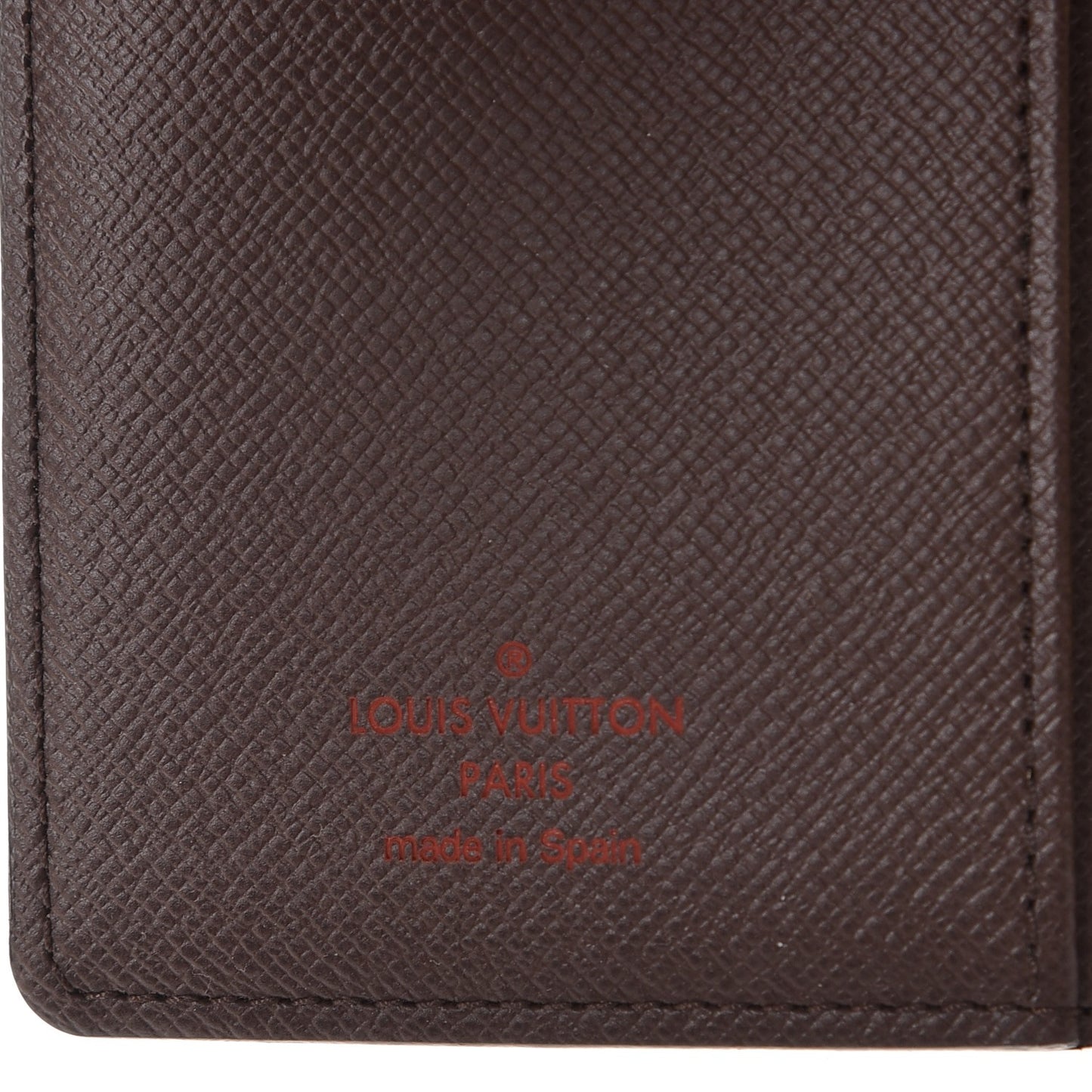Damier Ebene Small Ring Agenda Cover