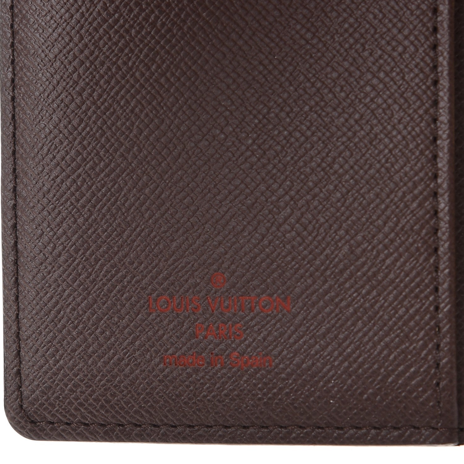 Louis Vuitton Damier Ebene Small Ring Agenda Cover 6 of 7
