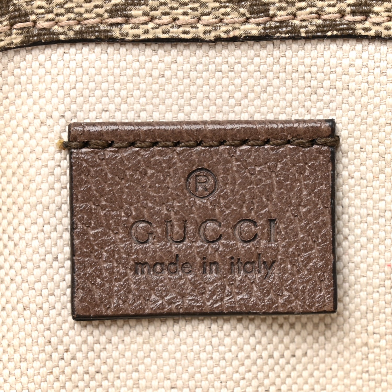 Gucci GG Supreme Monogram Neo Vintage Web Belt Bag Brown 6 of 15