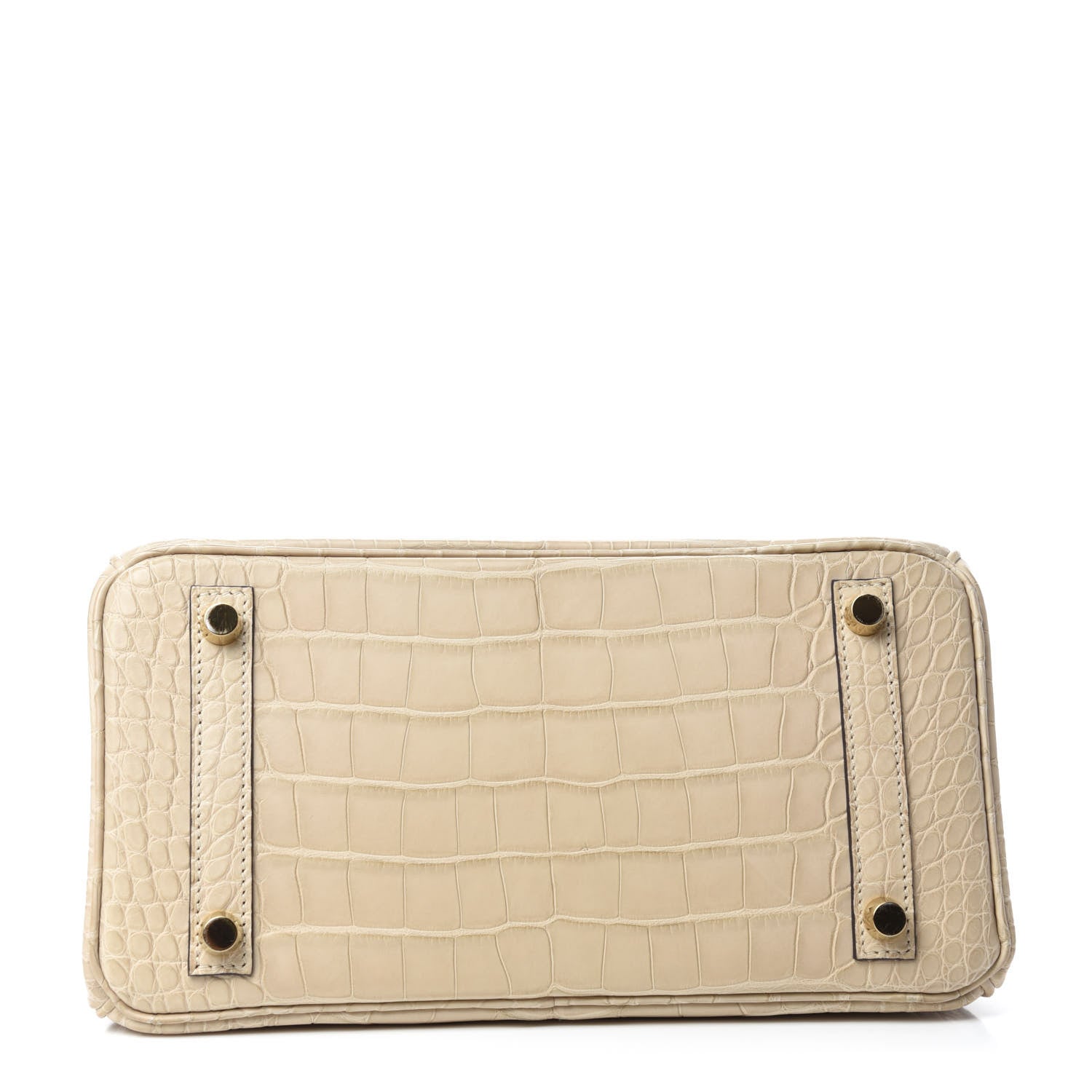 Hermes Matte Alligator Birkin 25 Trench 6 of 34