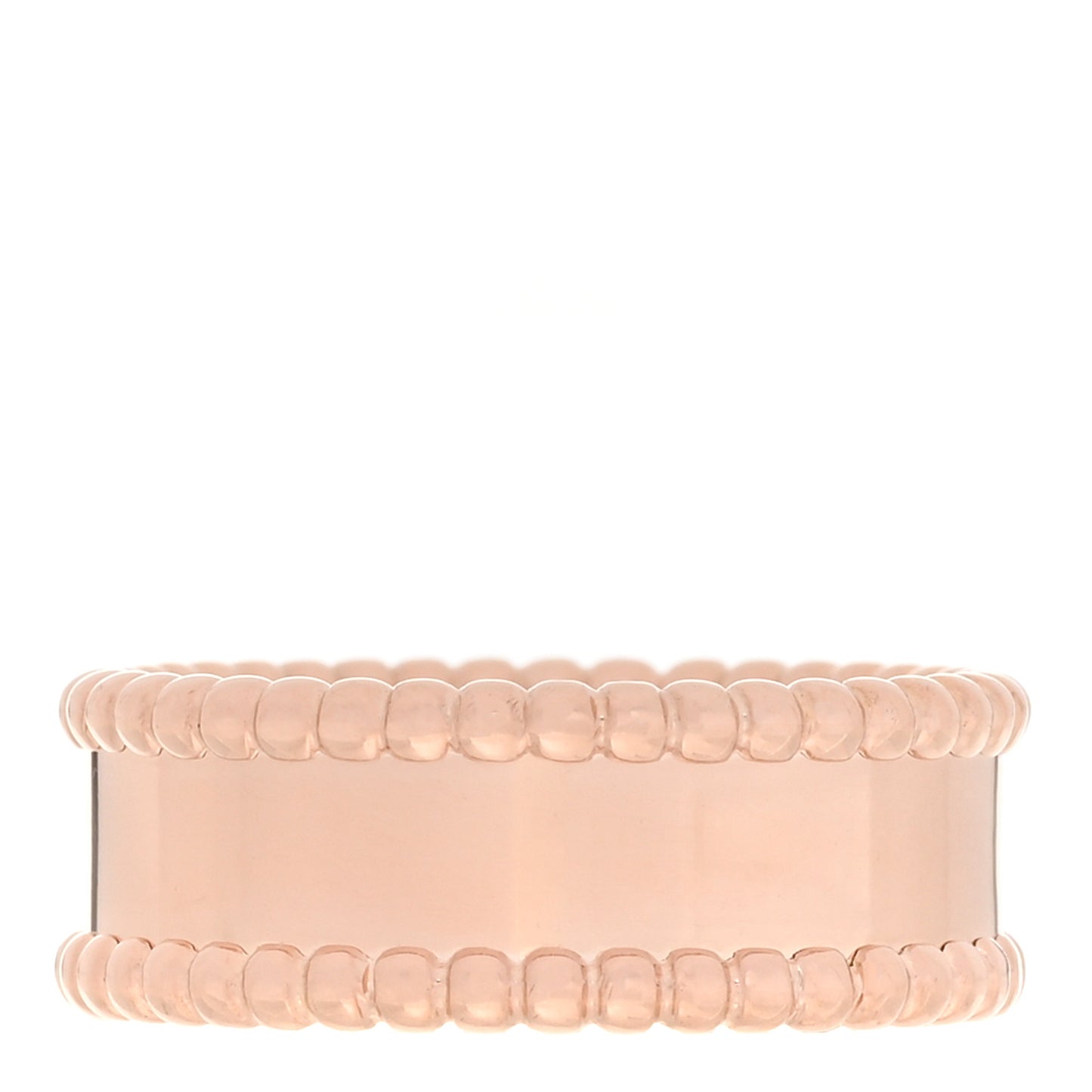 18K Rose Gold Perlee Signature Ring 57 8