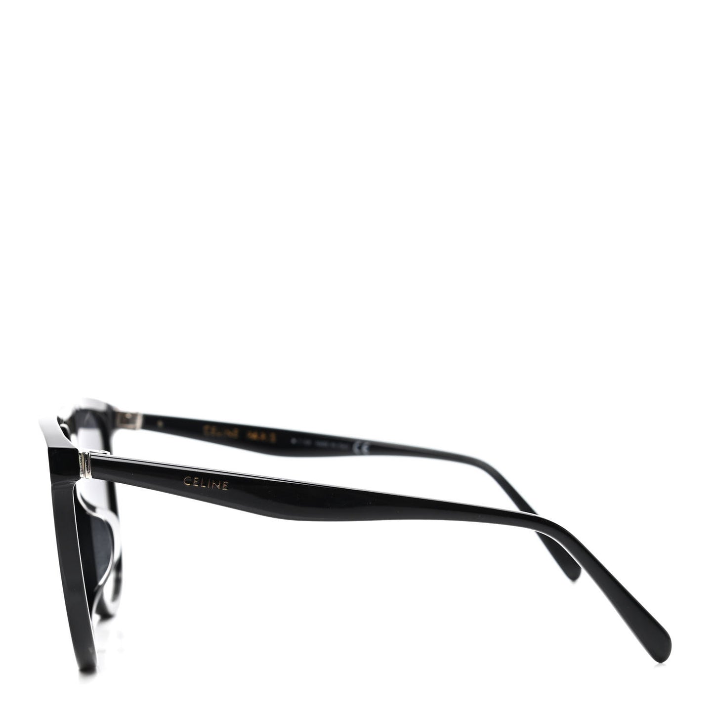 Acetate Thin Shadow Sunglasses CL40006FN Black