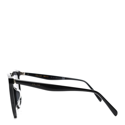 Celine Acetate Thin Shadow Sunglasses CL40006FN Black 3 of 5