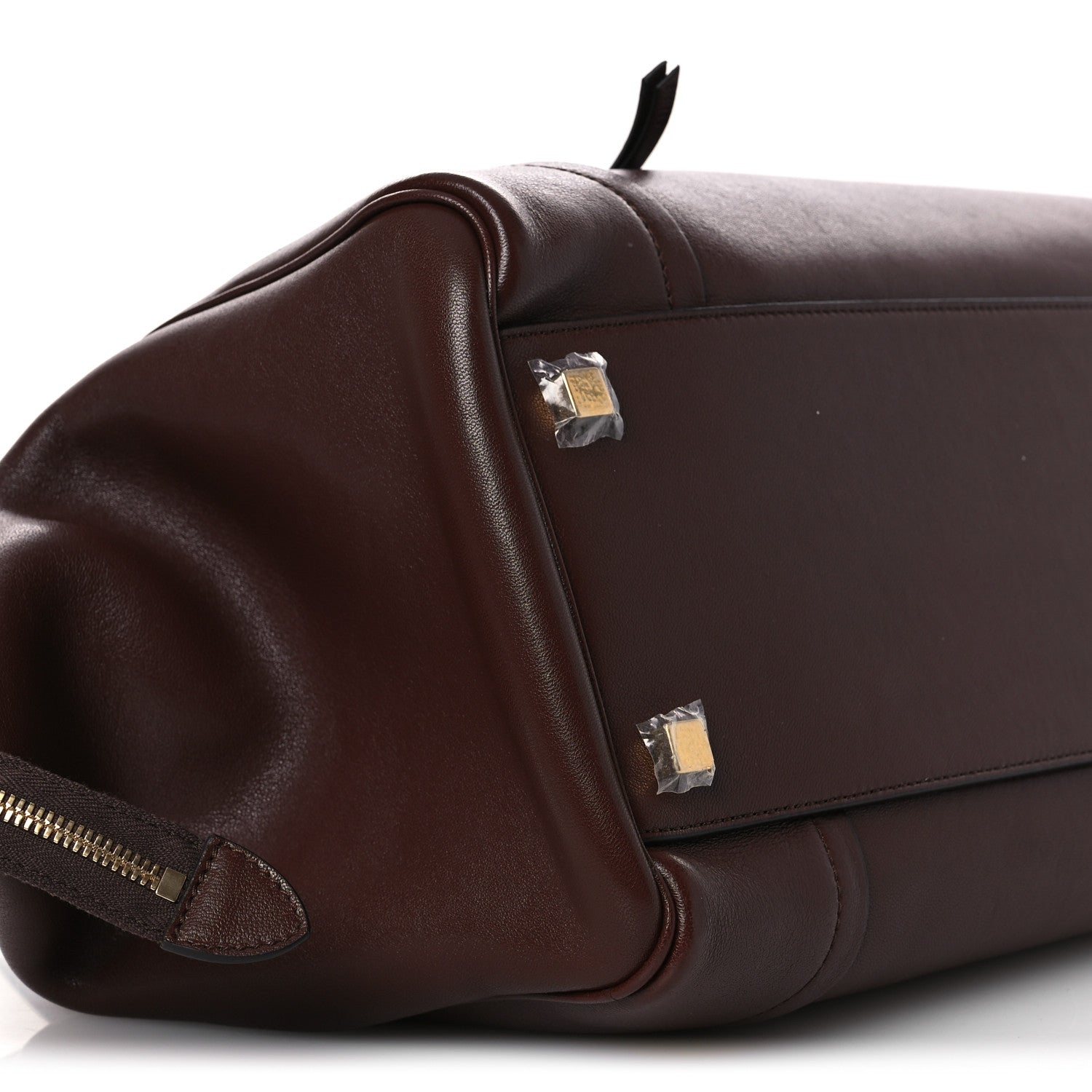 Celine Supple Shiny Lambskin Medium New Luggage Brick 9 of 11