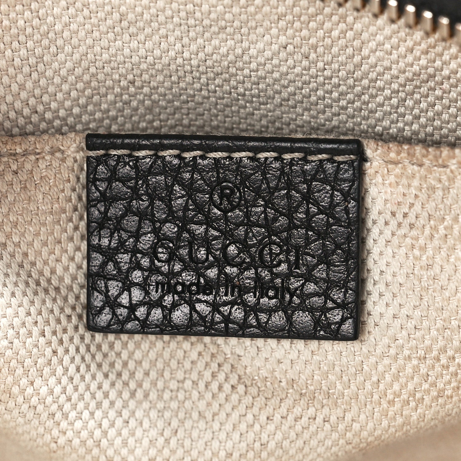 Gucci Pebbled Calfskin Small Soho Disco Bag Black 6 of 12