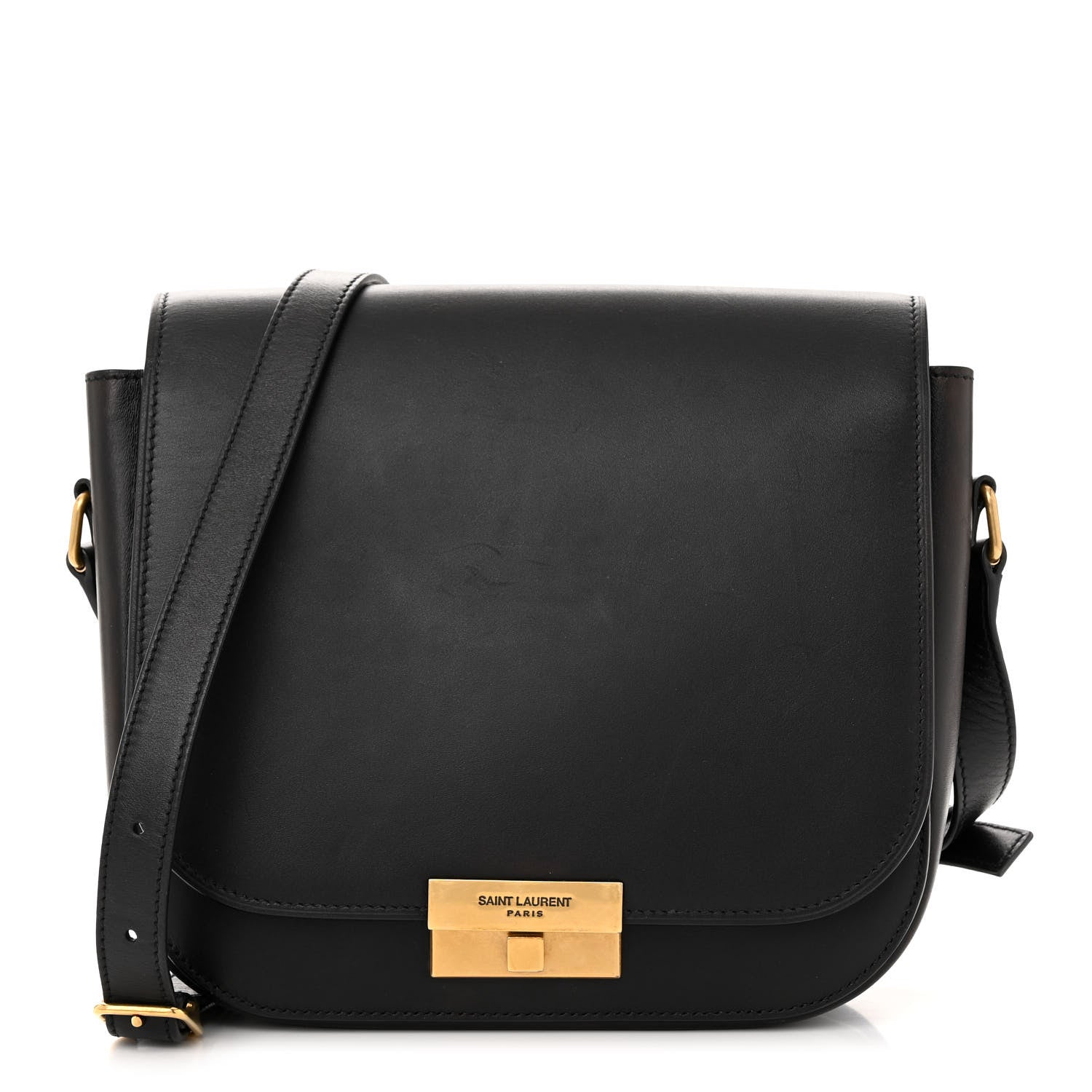 Saint Laurent Calfskin Betty Messenger Black 1 of 11