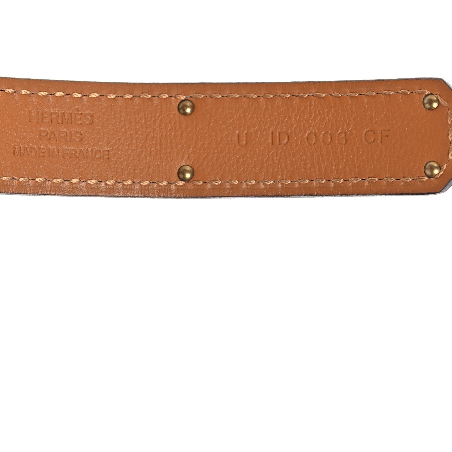 Hermes Epsom Kelly Belt Black 3 of 4