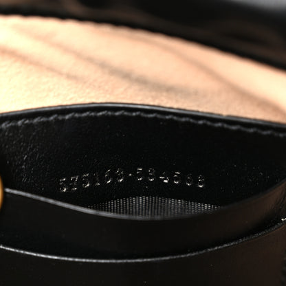 Gucci Calfskin Matelasse Mini GG Marmont 2.0 Bucket Bag Black 7 of 10