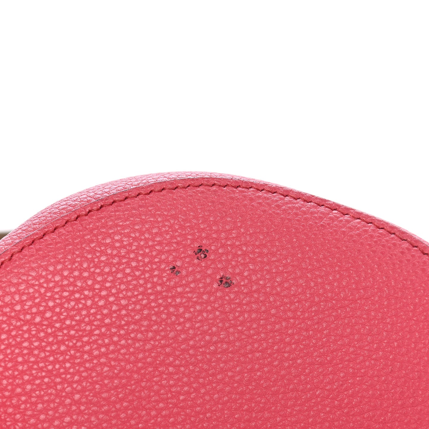 Vitello Daino Bucket Bag Peonia
