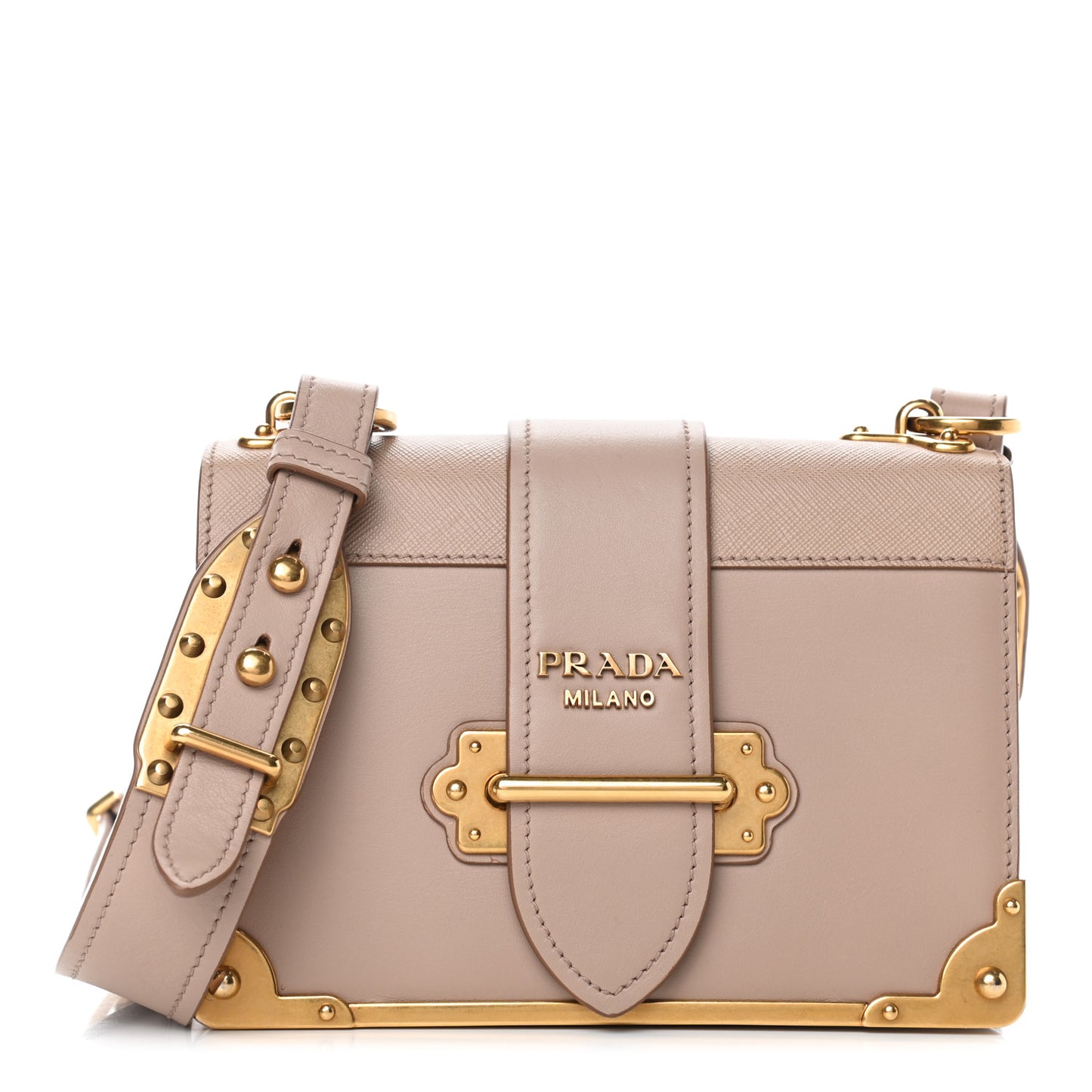 City Calf Saffiano Cahier Bag Cammeo