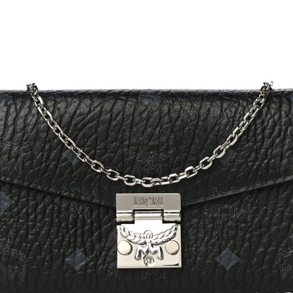 MCM Visetos Large Patricia Wallet On Chain Black 7 of 20