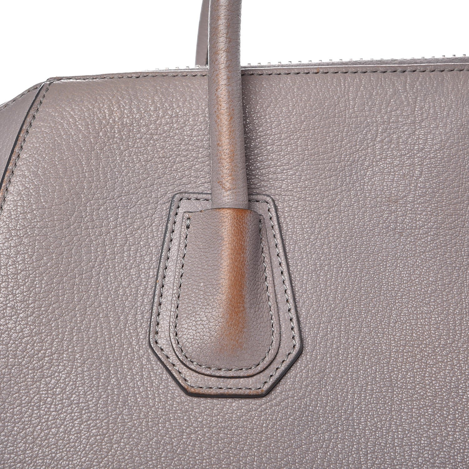 Givenchy Sugar Goatskin Medium Antigona Pearl Grey 10 of 19