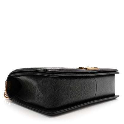 Chanel Caviar Quilted New Medium Boy Flap Black 3 of 10